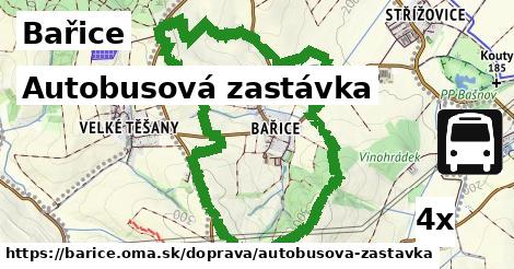 autobusová zastávka v Bařice