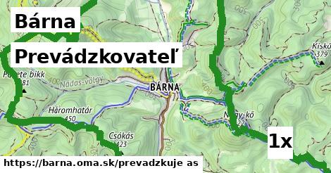 prevádzkovateľ v Bárna