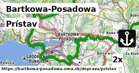 prístav v Bartkowa-Posadowa