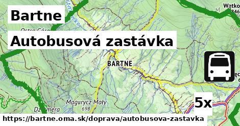 Autobusová zastávka, Bartne