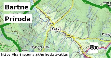 príroda v Bartne