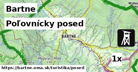 Poľovnícky posed, Bartne