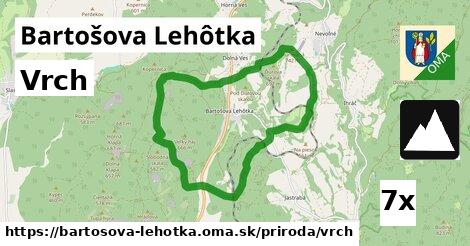 Vrch, Bartošova Lehôtka