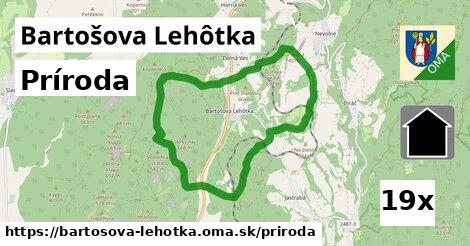 príroda v Bartošova Lehôtka