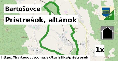 Prístrešok, altánok, Bartošovce