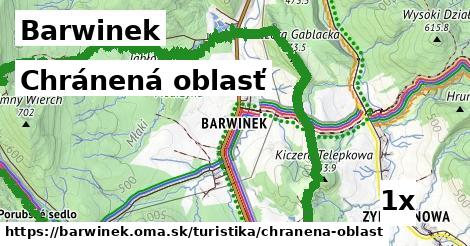 Chránená oblasť, Barwinek