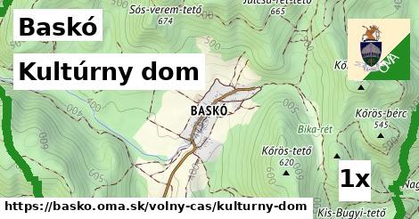 Kultúrny dom, Baskó