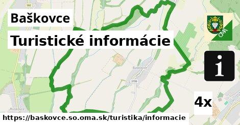 Turistické informácie, Baškovce, okres SO