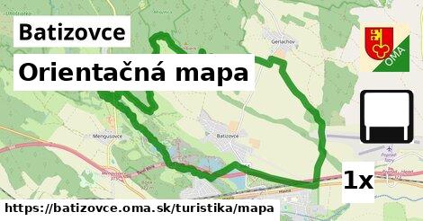 Orientačná mapa, Batizovce