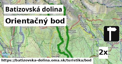 Orientačný bod, Batizovská dolina