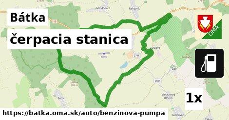 čerpacia stanica, Bátka