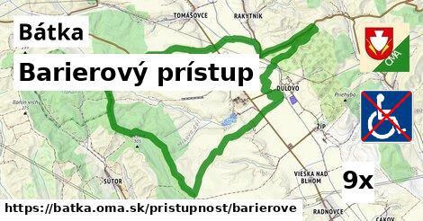 Barierový prístup, Bátka