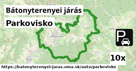 Parkovisko, Bátonyterenyei járás