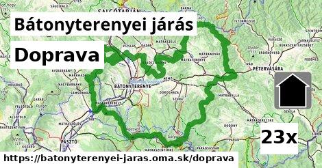 doprava v Bátonyterenyei járás