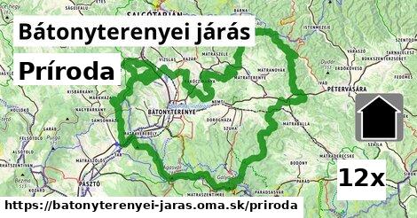 príroda v Bátonyterenyei járás