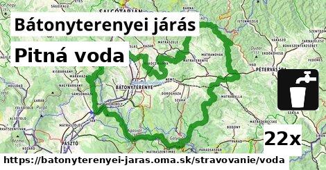 Pitná voda, Bátonyterenyei járás