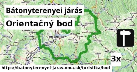 Orientačný bod, Bátonyterenyei járás