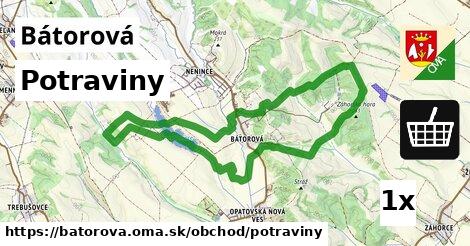 Potraviny, Bátorová