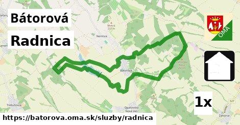 Radnica, Bátorová