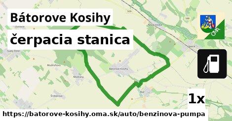 čerpacia stanica, Bátorove Kosihy