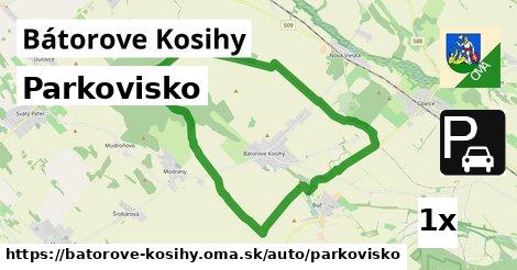 Parkovisko, Bátorove Kosihy