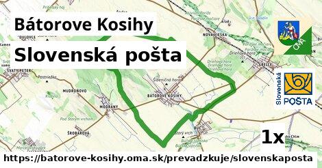 Slovenská pošta, Bátorove Kosihy