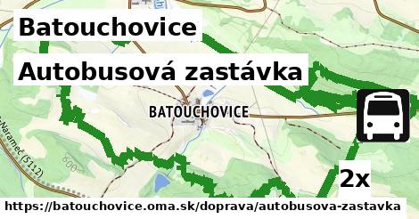 Autobusová zastávka, Batouchovice