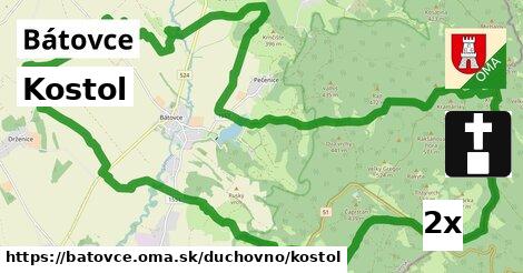 Kostol, Bátovce