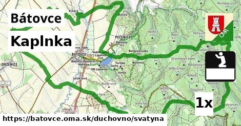 Kaplnka, Bátovce