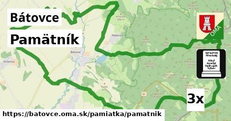 Pamätník, Bátovce