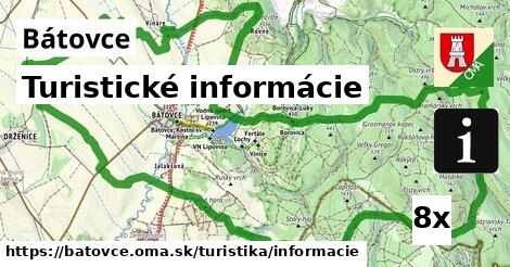 Turistické informácie, Bátovce