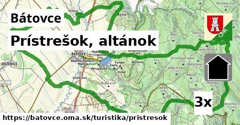 Prístrešok, altánok, Bátovce