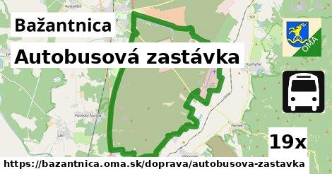 Autobusová zastávka, Bažantnica