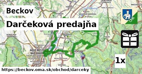 Darčeková predajňa, Beckov