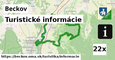 Turistické informácie, Beckov