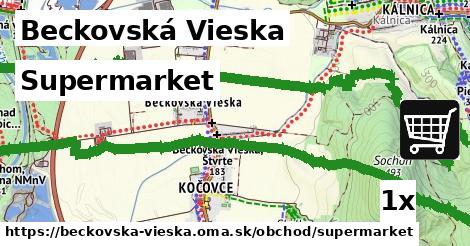 supermarket v Beckovská Vieska