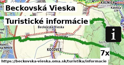 Turistické informácie, Beckovská Vieska