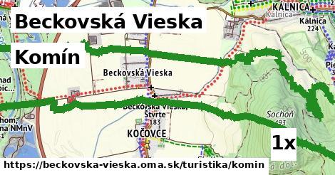Komín, Beckovská Vieska