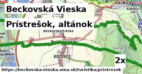 Prístrešok, altánok, Beckovská Vieska