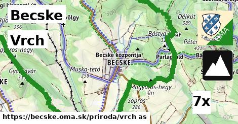 Vrch, Becske