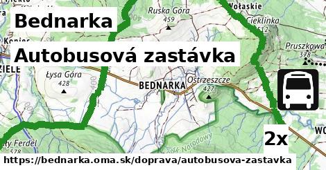 Autobusová zastávka, Bednarka
