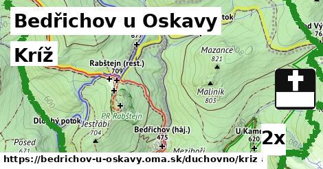 Kríž, Bedřichov u Oskavy