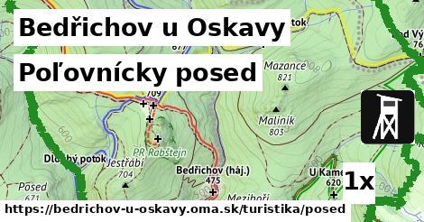 Poľovnícky posed, Bedřichov u Oskavy