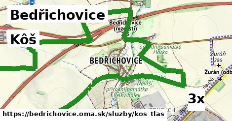 Kôš, Bedřichovice