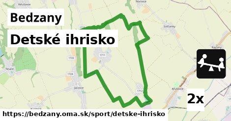 detské ihrisko v Bedzany