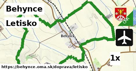 Letisko, Behynce