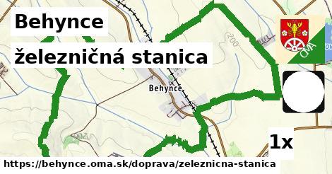 železničná stanica, Behynce