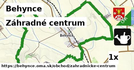 Záhradné centrum, Behynce