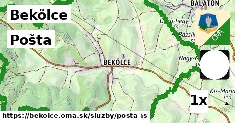 Pošta, Bekölce