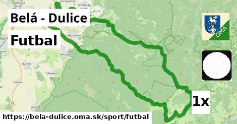 Futbal, Belá - Dulice